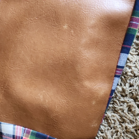 Tommy Hilfiger multicolored plaid tote bag - Picture 11 of 12